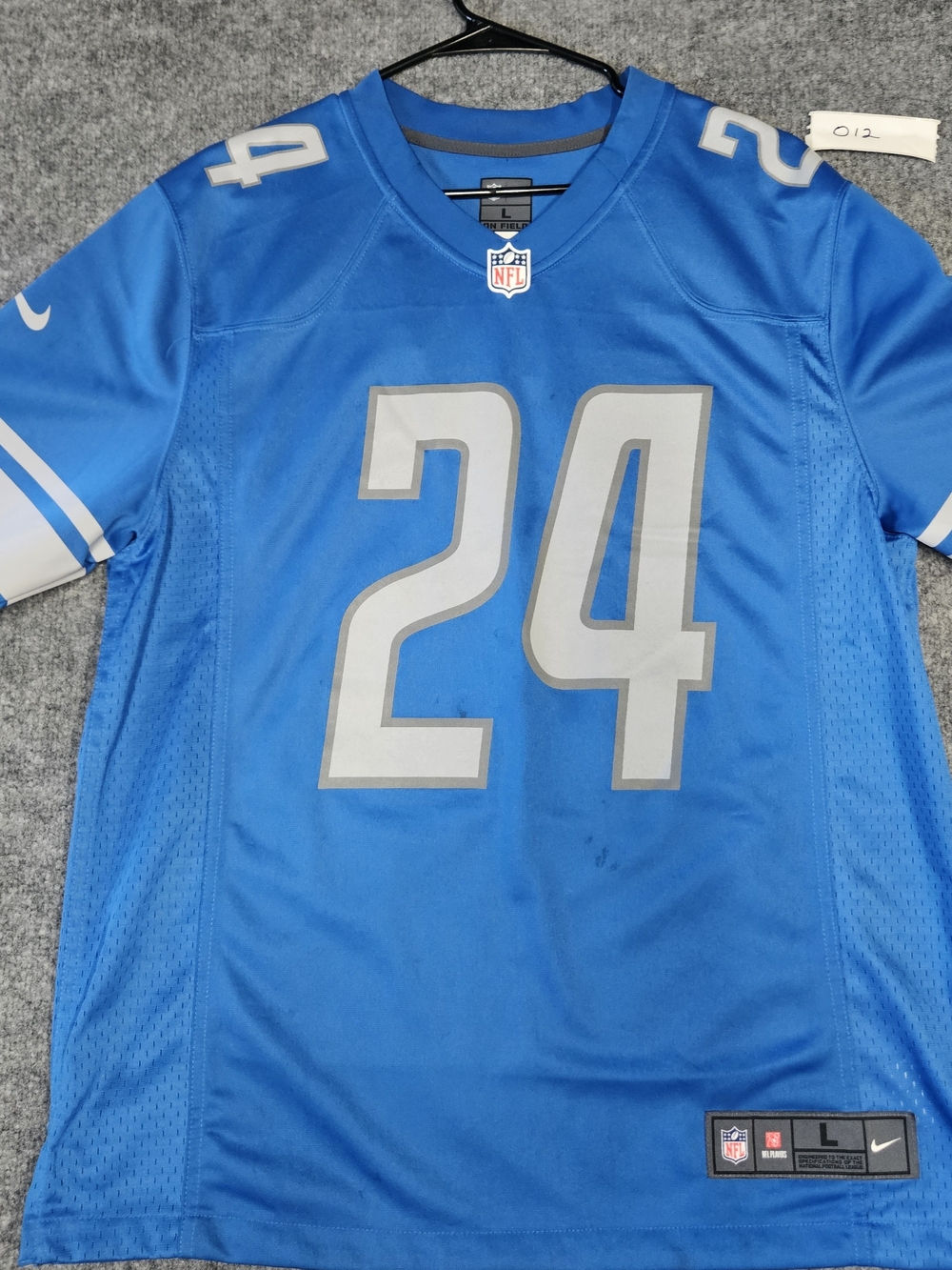 Nike NFL Men's Blue #24 Football Jersey